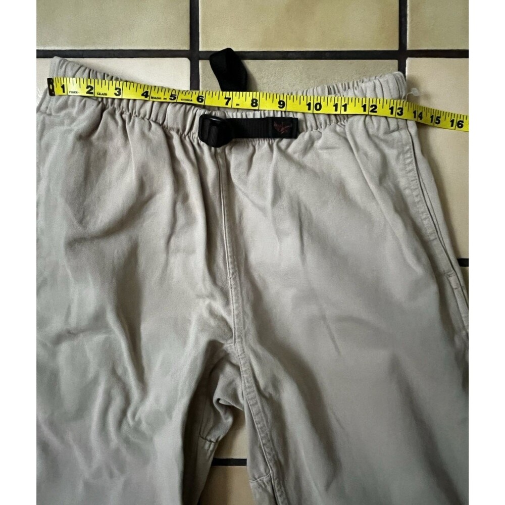 Vintage Gramicci Pants Sz S Beige Skater Hiking Climbing Bouldering Cotton USA - Picture 8 of 11